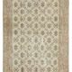Hand-knotted vintage turkish beige carpet 200 cm x 291 cm - 36628