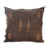 Sabra brown Berber cushion