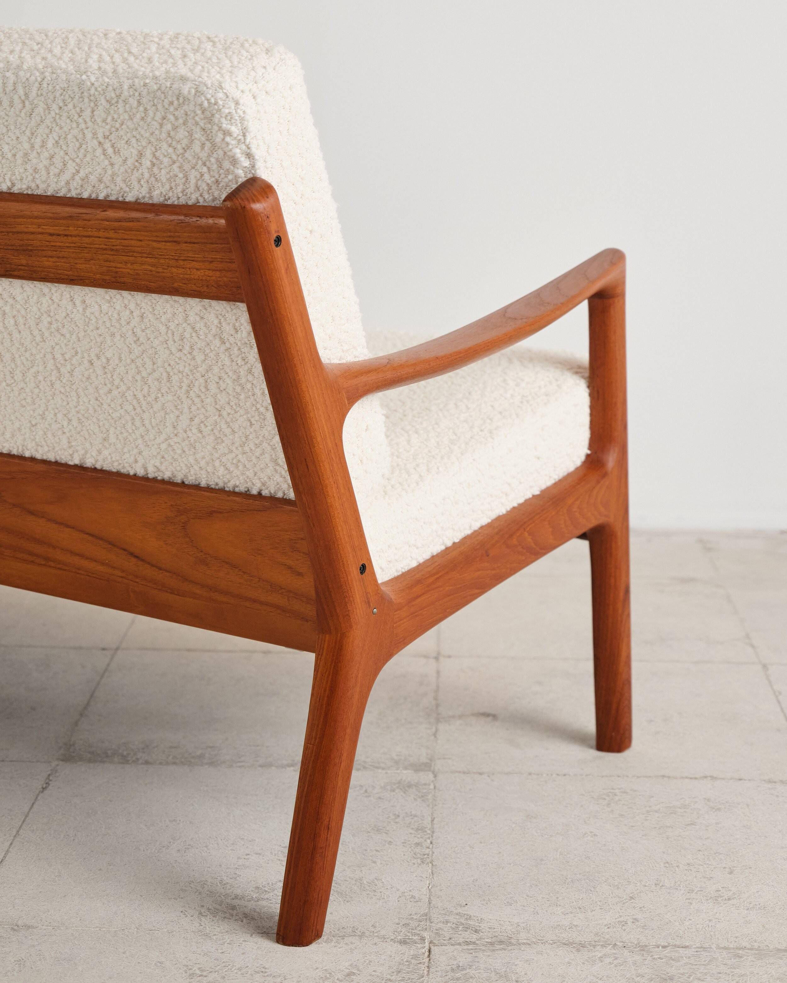 Senator 3-seater sofa in teak by Ole Wanscher, Denmark, 1950s.