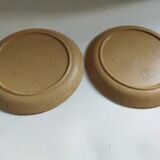 Sarreguemines Chamonix stoneware dinner plates