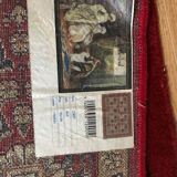 Tapis  descriptif de lit ancien