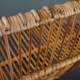 Rattan bench by Rohé Noordwolde