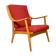 Fauteuil danois du milieu du siècle 1960