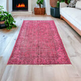 Vintage distressed turkish rug