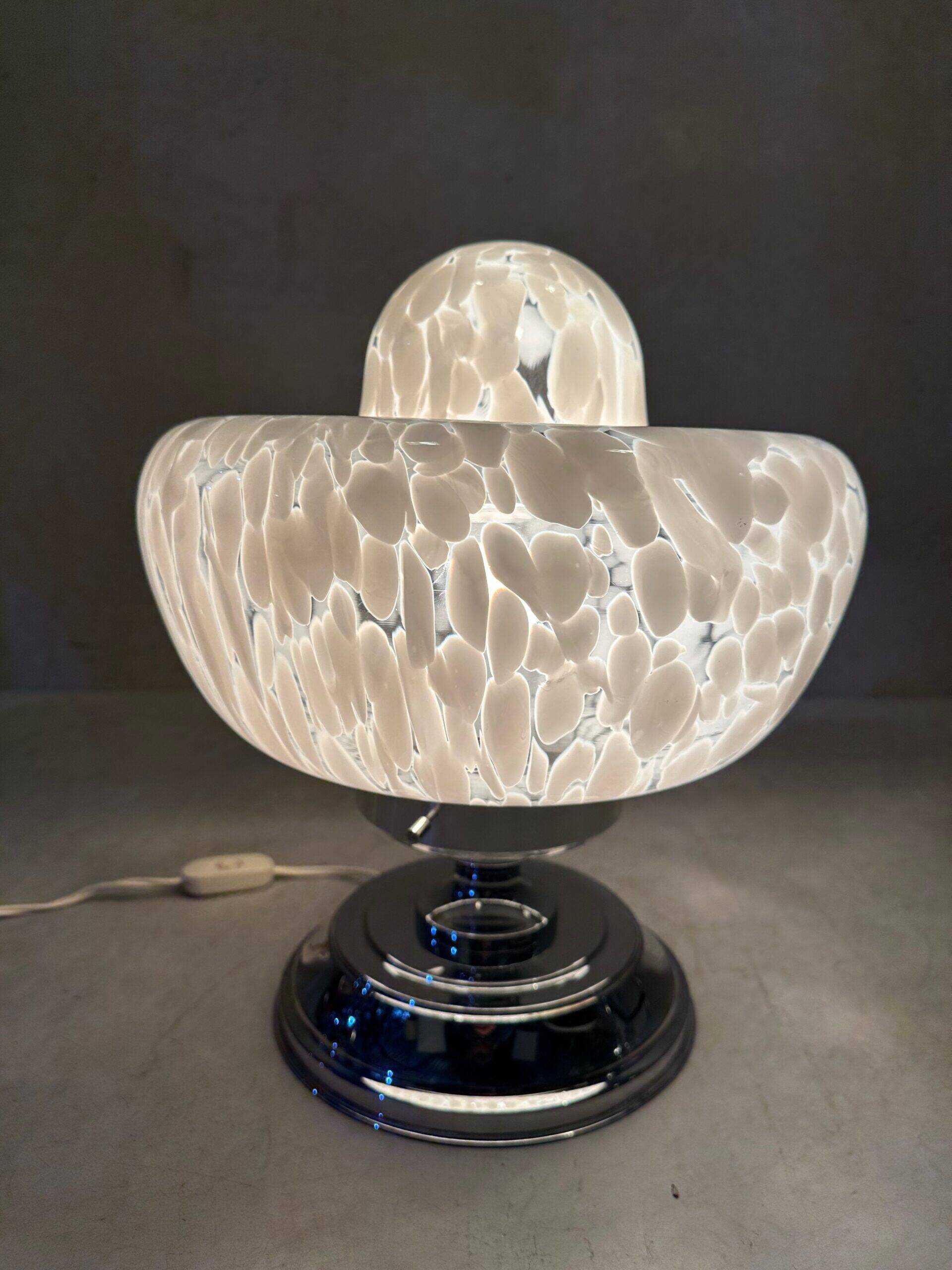 Lampe de table vintage des années 1970 – Murano