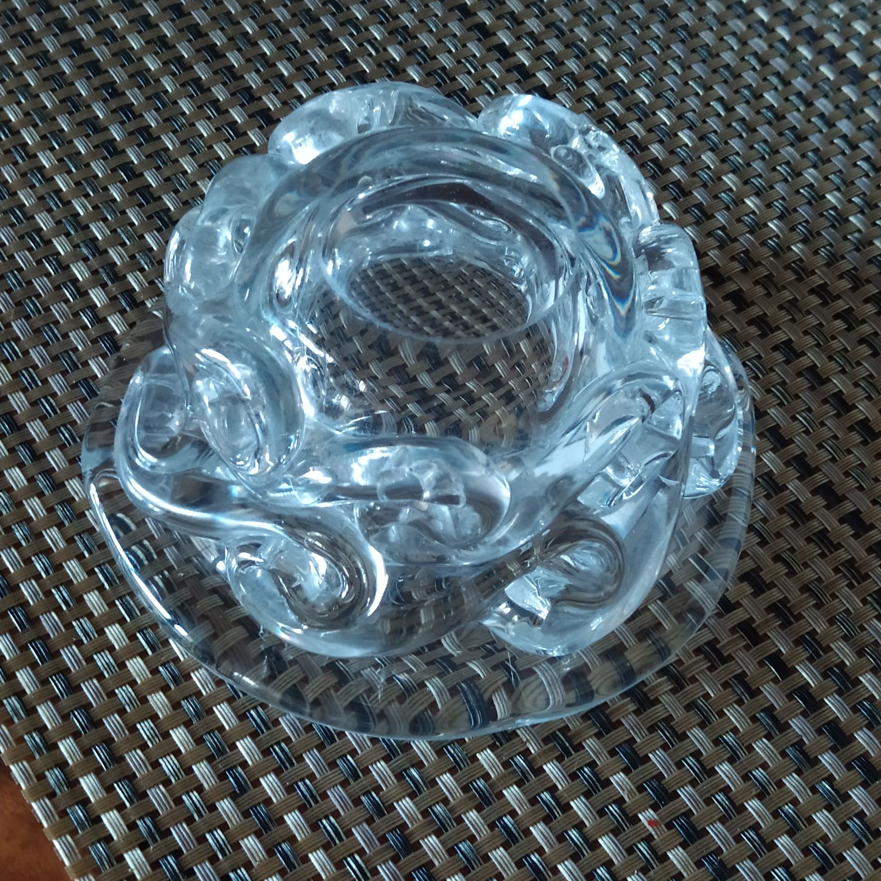 Empty ashtray pocket baccarat model aladdin 1950