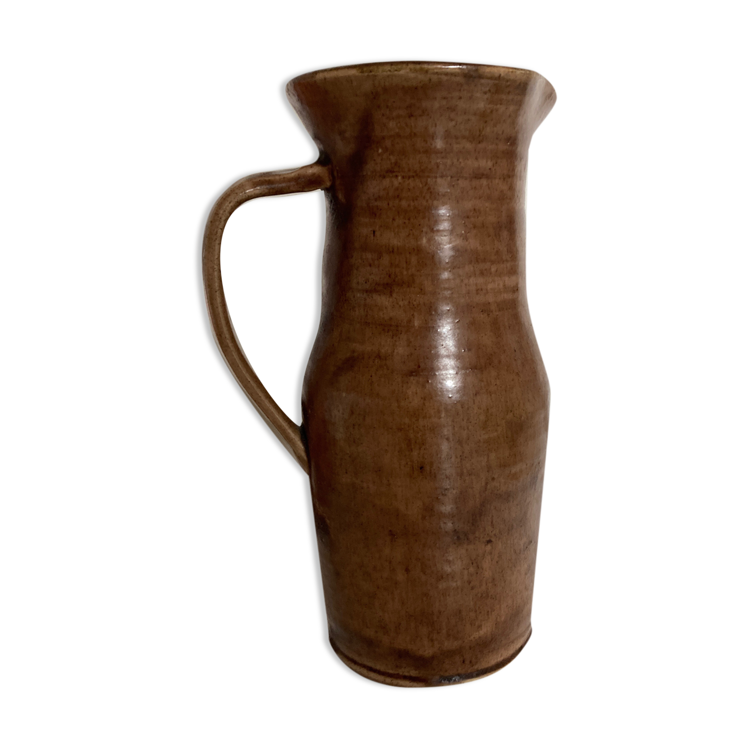 Produit BHV Pichet de grès fin vernissé bois