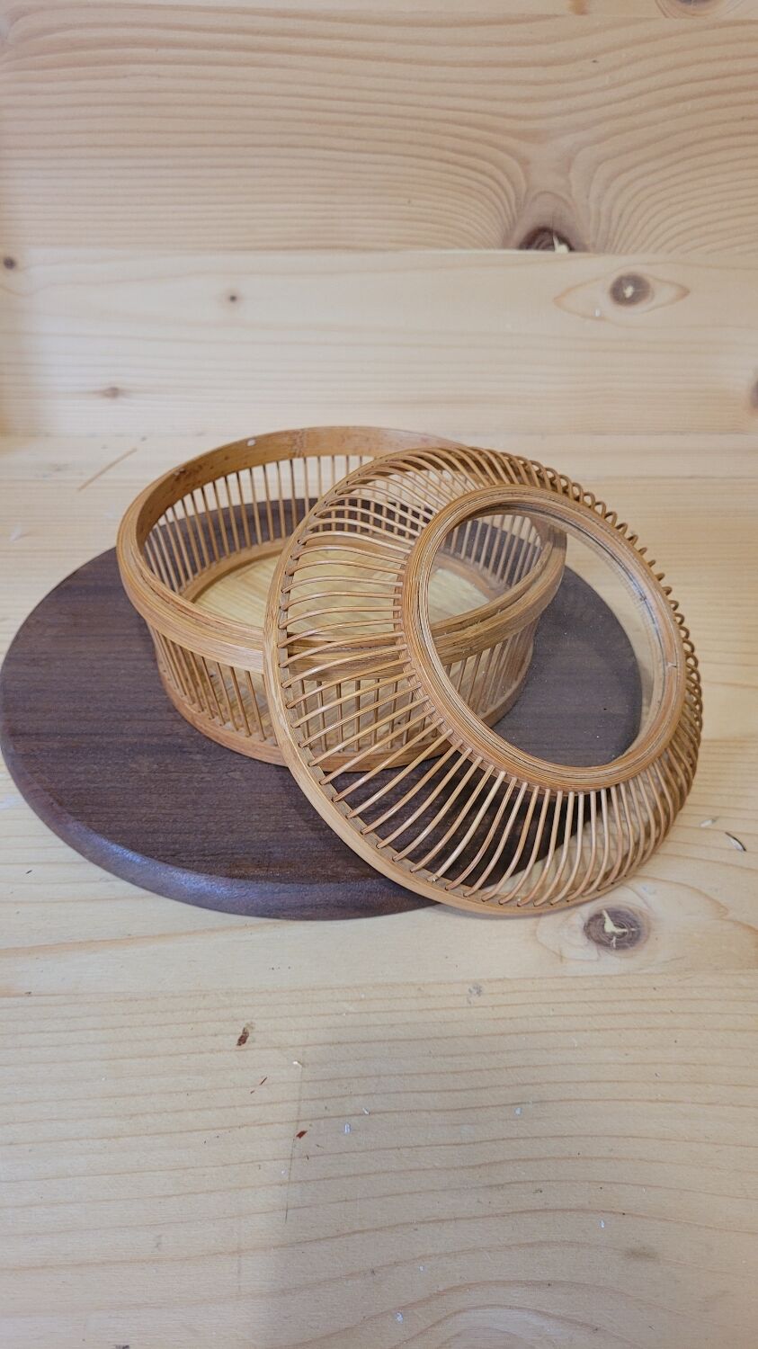 Vintage birdcage basket