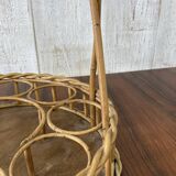 Vintage wicker basket