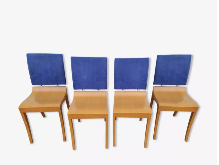 Lot de 4 chaise Ligne Roset - Finn