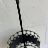 VINTAGE UMBRELLA STAND: BLACK & GOLD
