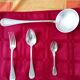 SILVER METAL MENAGERE