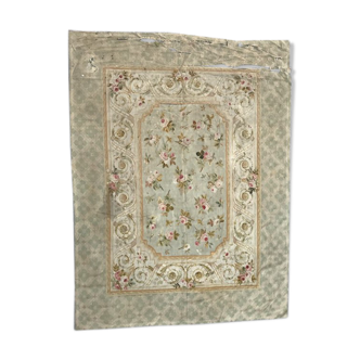 Carpet old woven Aubusson hand 236 X 315 CM