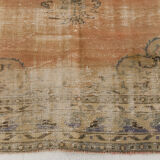 6x9 Old Antique Vintage Rug, 196x270Cm