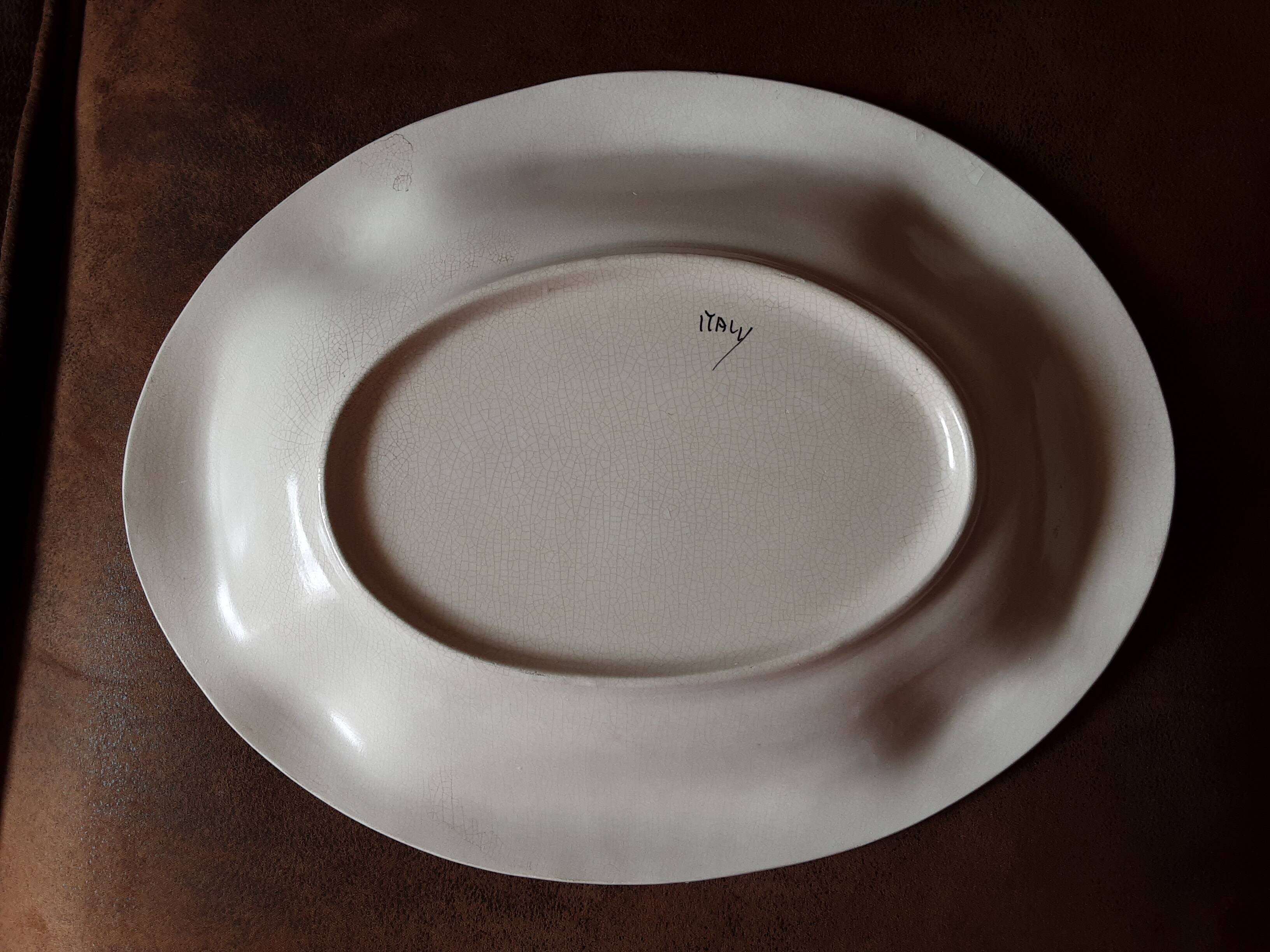 Italian ceramic dish