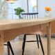 Vintage oak oval table