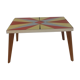 Table basse vintage en bois en formica