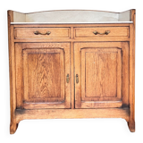 Dresser raw oak and marble