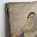 Woman oil portrait 20/30 years