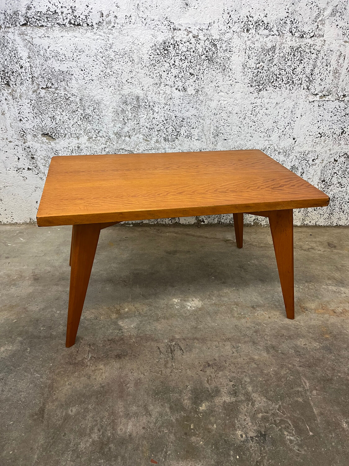 Vintage coffee table legs compass