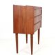 Filigree mid-century teak chest of drawers / Danish modern design / 1960s