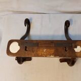 Baumann wall coat rack in curved wood - Hat rack - 1920s