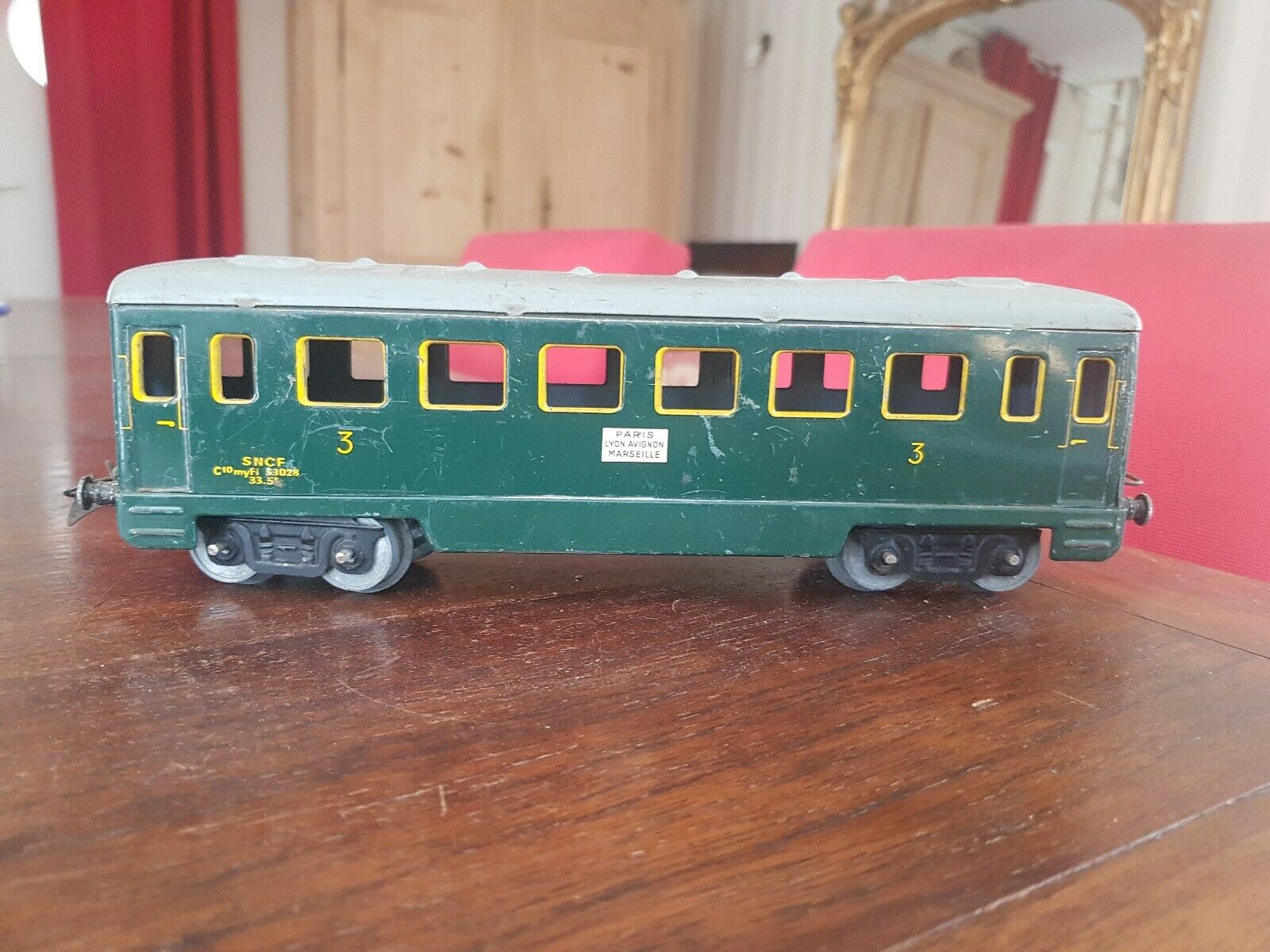 O Hornby Passenger Car Ladder Wagon