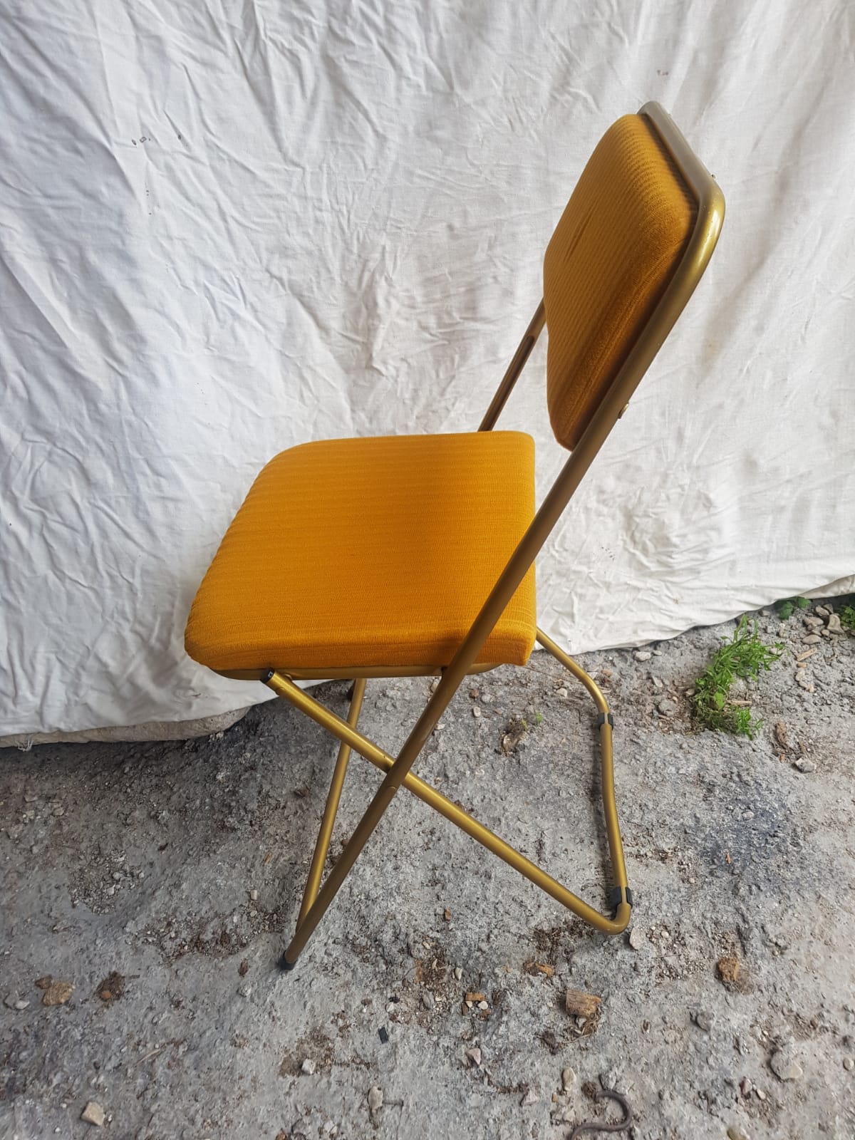 Old folding chair lafuma