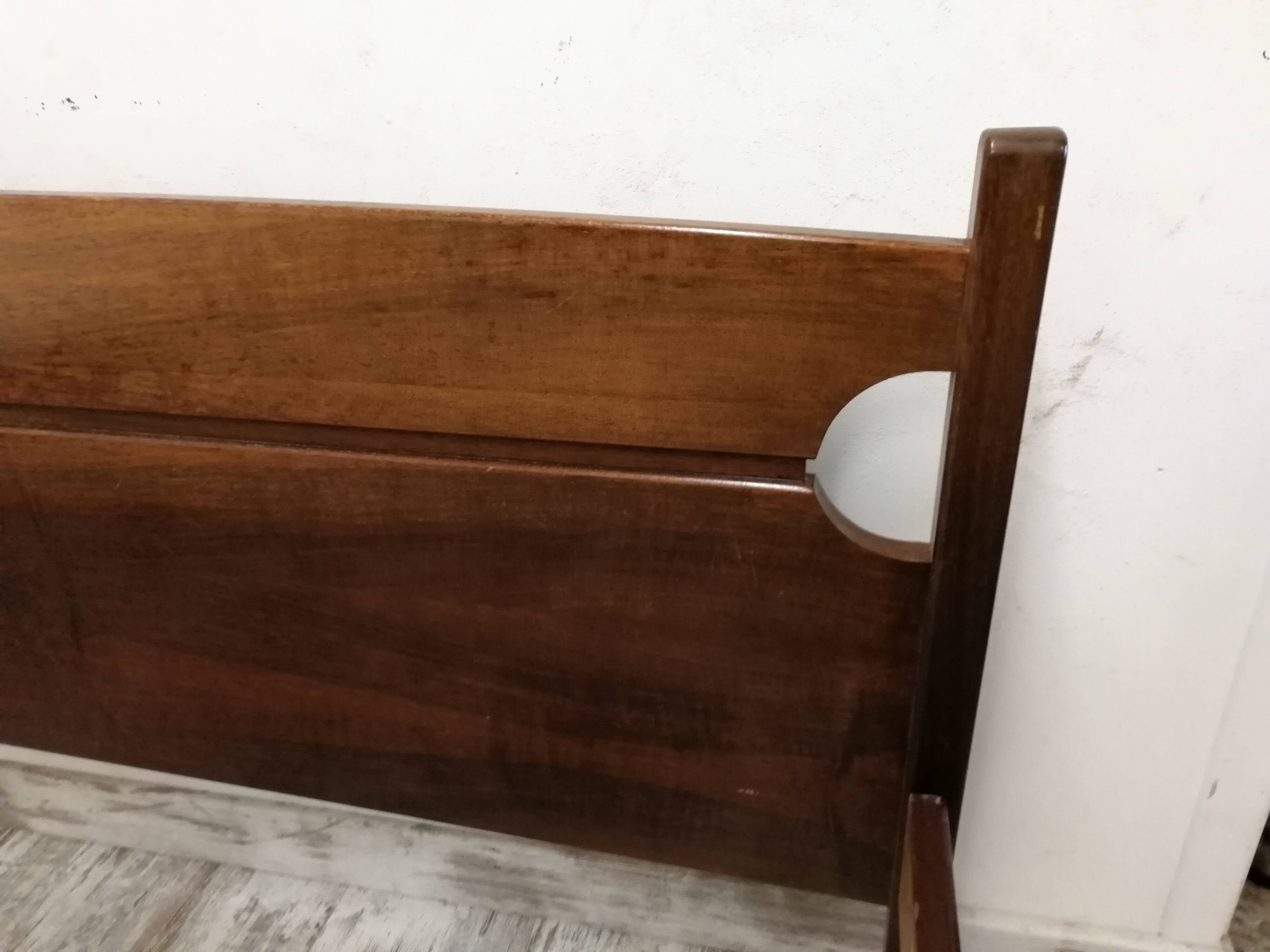 Scandinavian rosewood bed
