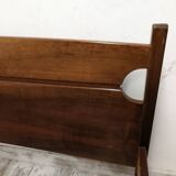 Lit en palissandre scandinave