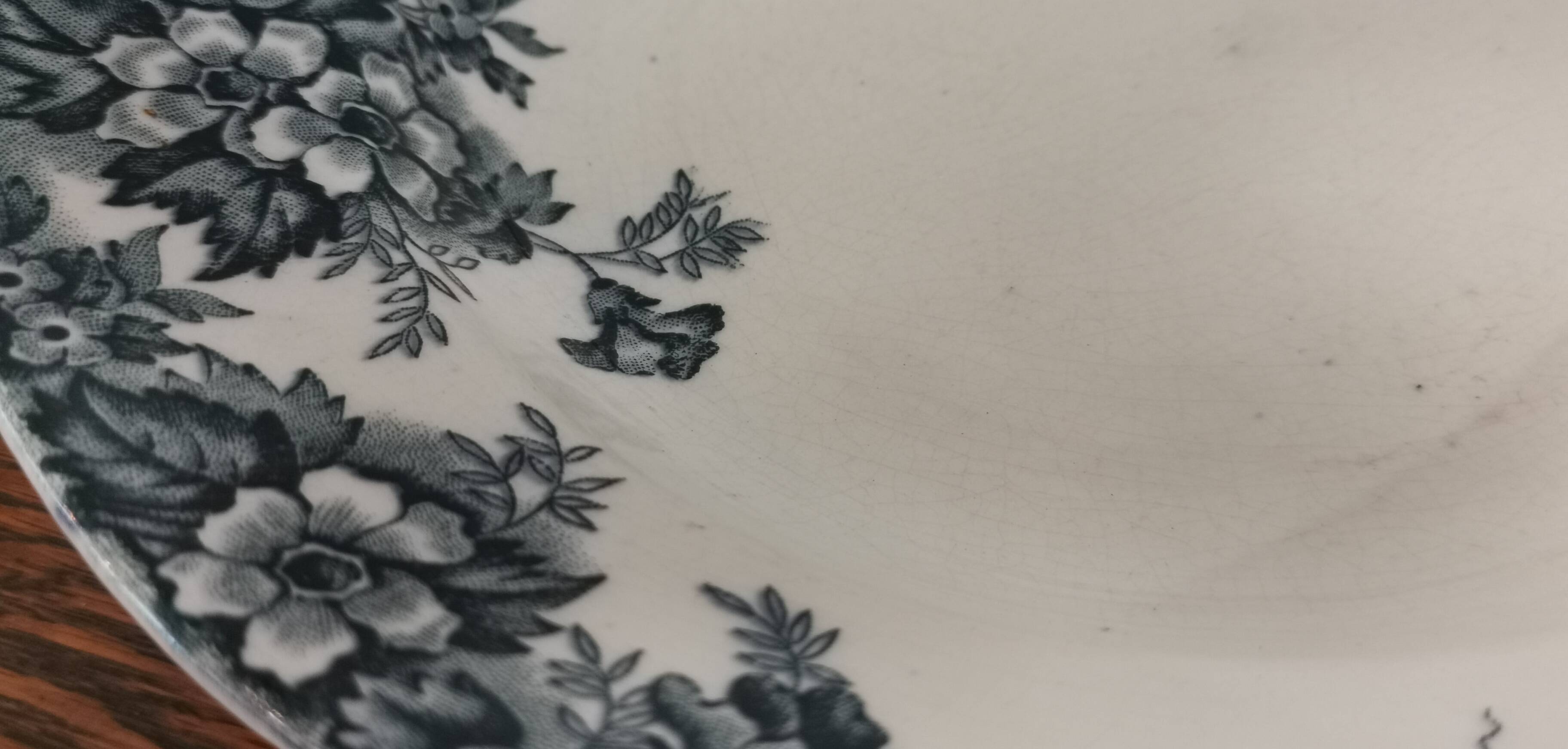 6 earthenware soup plates Moulin des Loups et Hamages