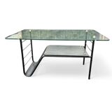 Magazine rack coffee table Bobois 1960