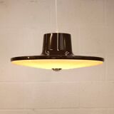 Original brown Danish design hanging lamp - *** Denmark 1970