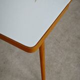 Table basse opaxit blanc par Jiri Jiroutek pour Cesky Nabytek 1960