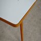 White opaxit coffee table by Jiri Jiroutek for Cesky Nabytek 1960