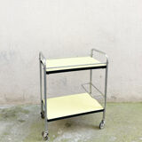Desserte chrome et formica années 60
