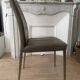 Dining chairs BoConcept taupe leather