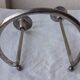 Double metal candle holder