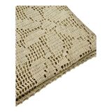 Crochet bedspread - limoncello