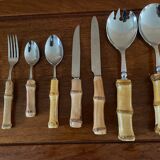 Ion and bamboo cutlery set 74 pieces
