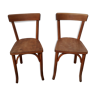 Set de 2 chaises bistrot Baumann
