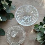 Transparent crystal candy box