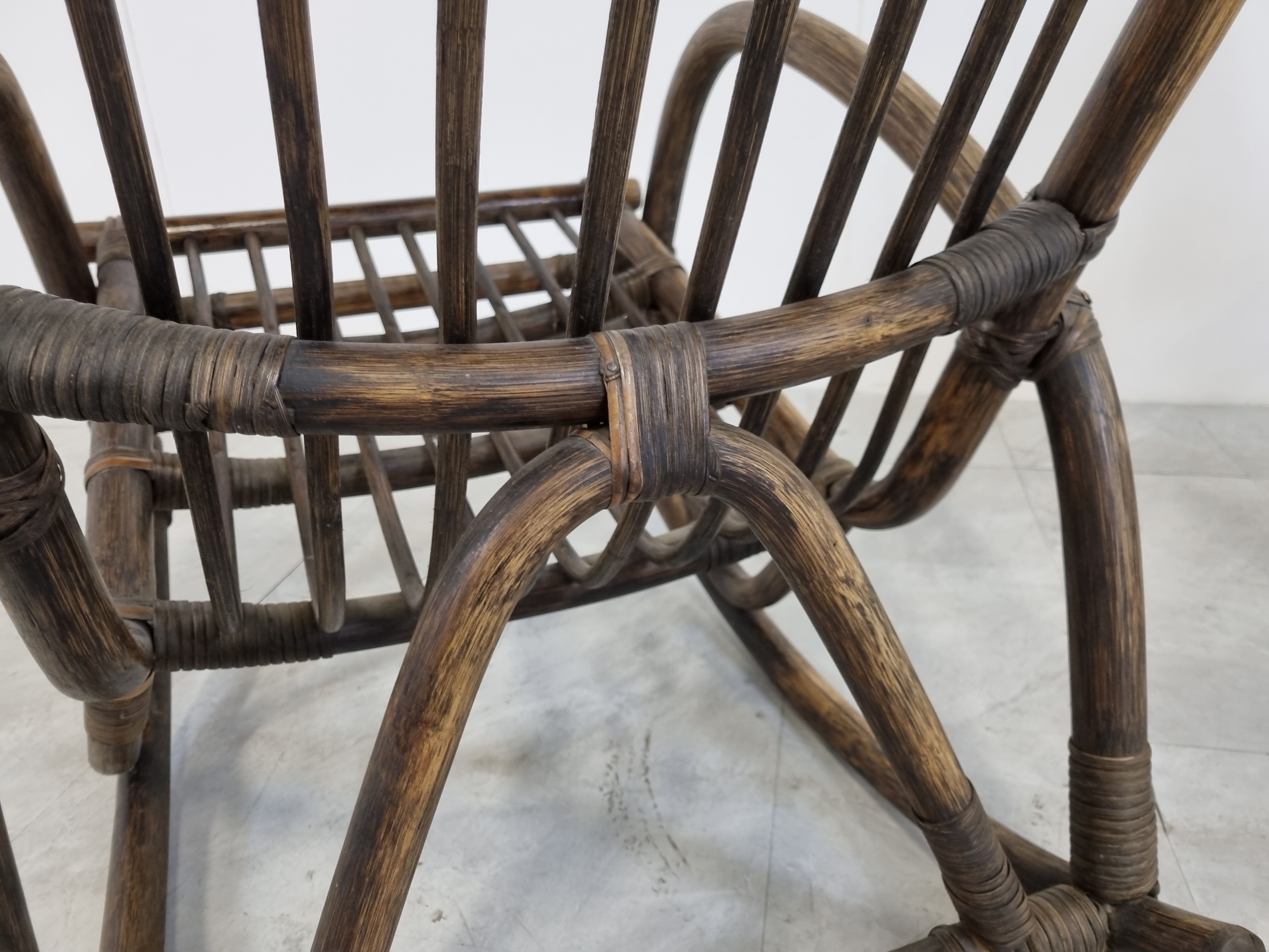 Pair of vintage bentwood rocking chairs, 1960s