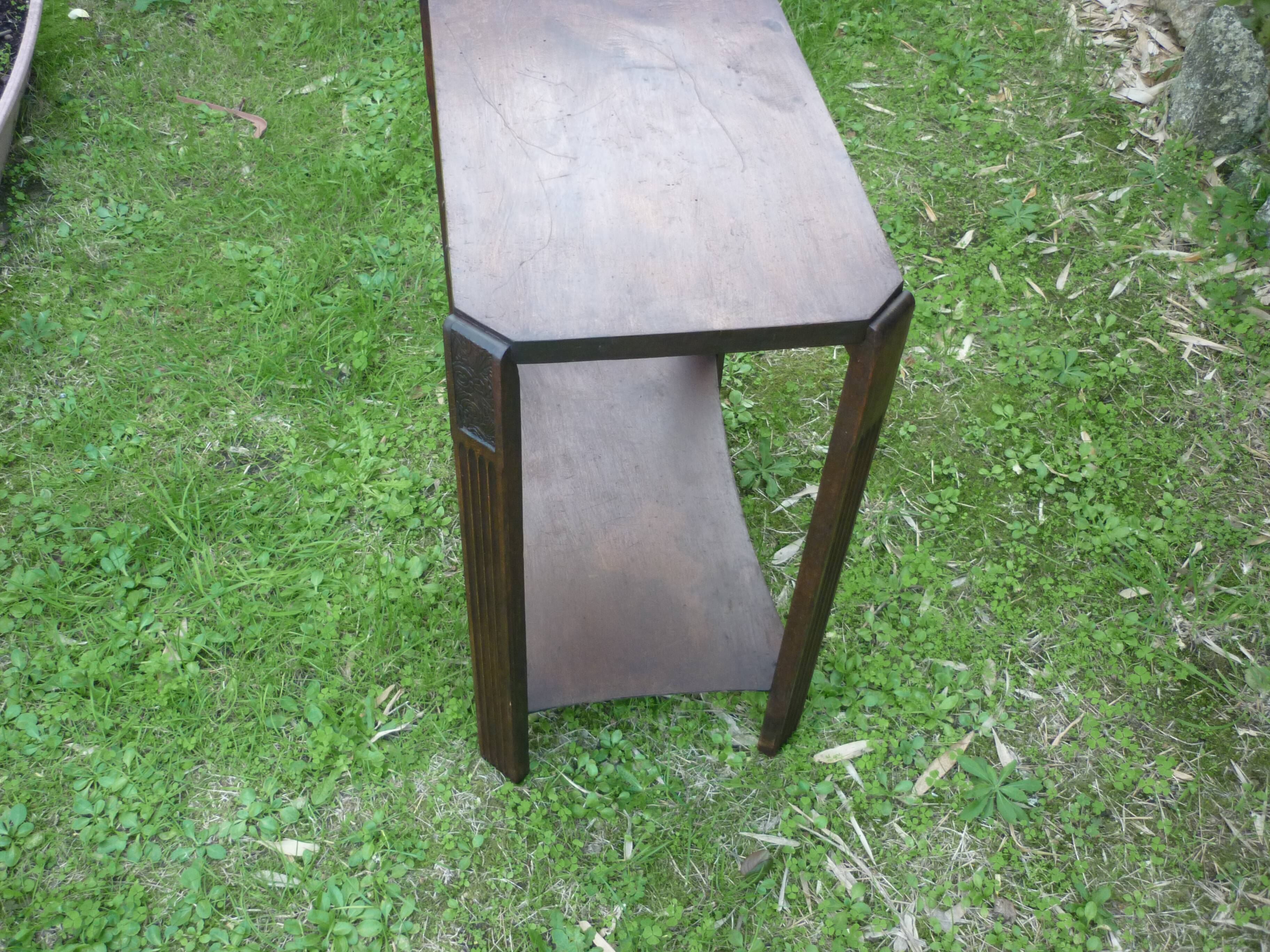 Bedside table in wood