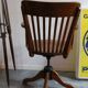 Fauteuil de bureau en bois naturel