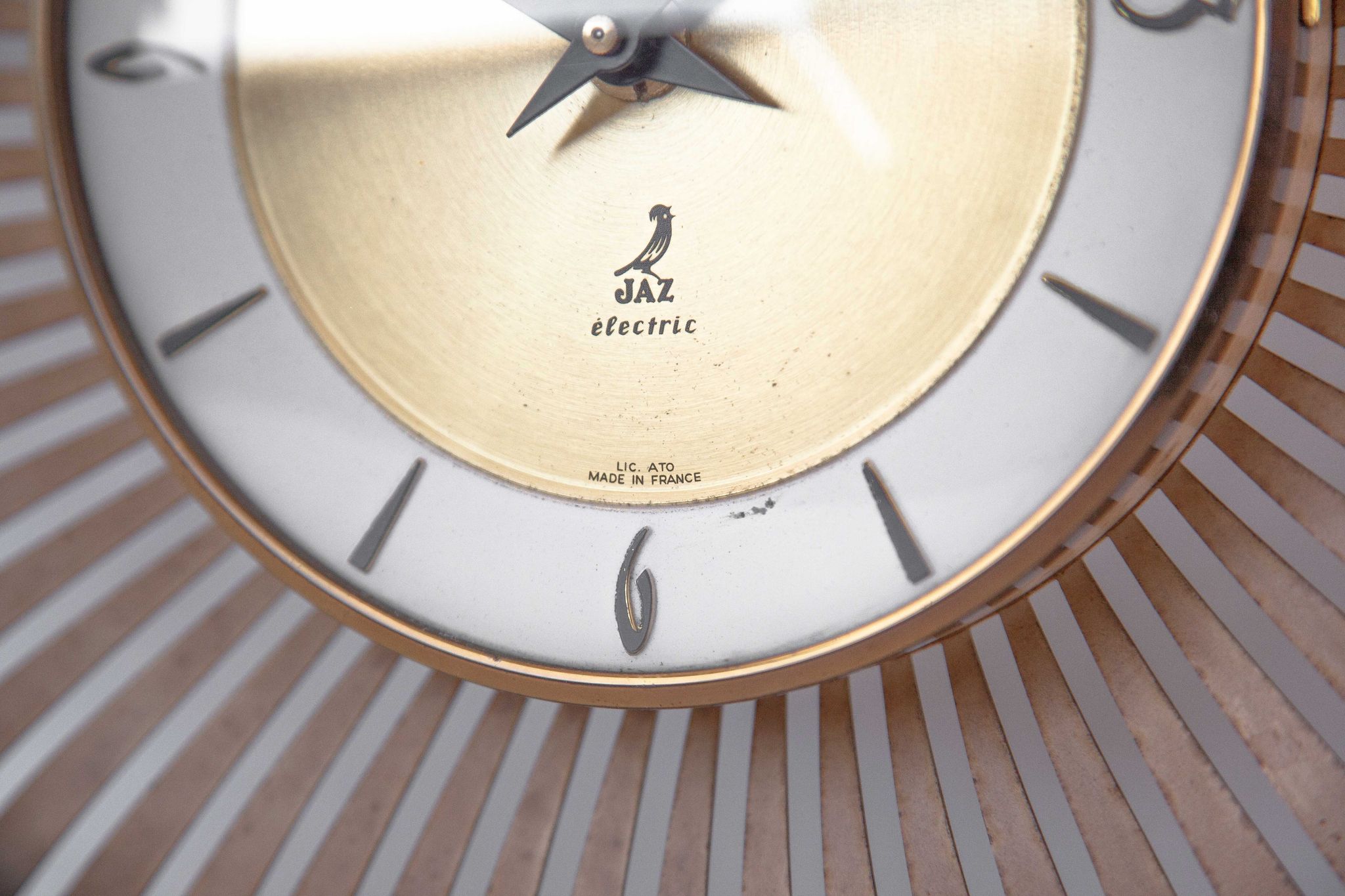 Vintage clock, Jaz Electric, made in France