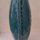 Turquoise vase signed Delmotte