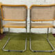 Pair of chairs Marcel Breuer Cesca B32