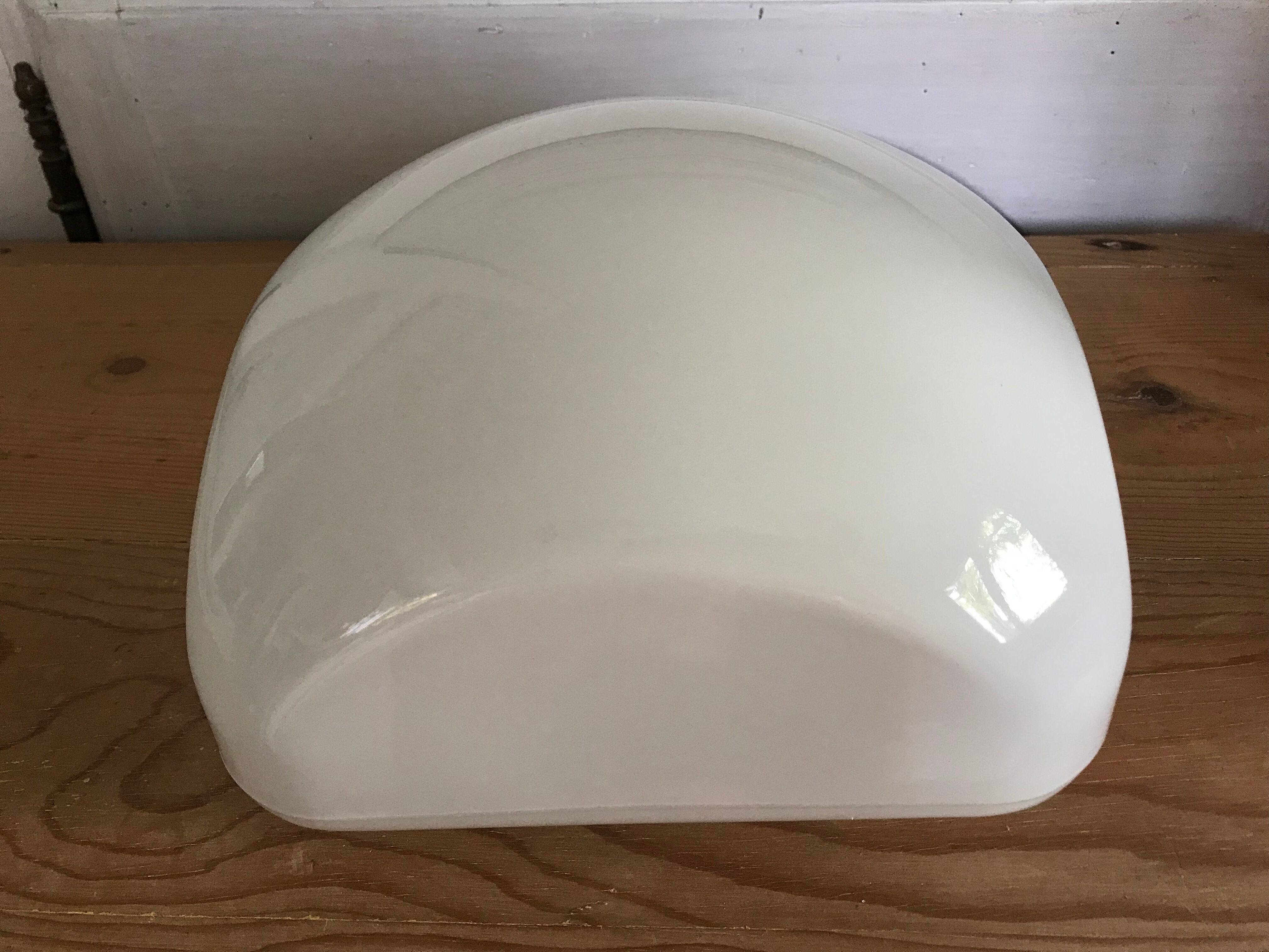 Ceiling lamp opaline 20X20