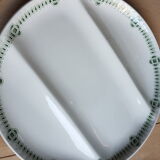 Set of 9 plates Creil and Montereau